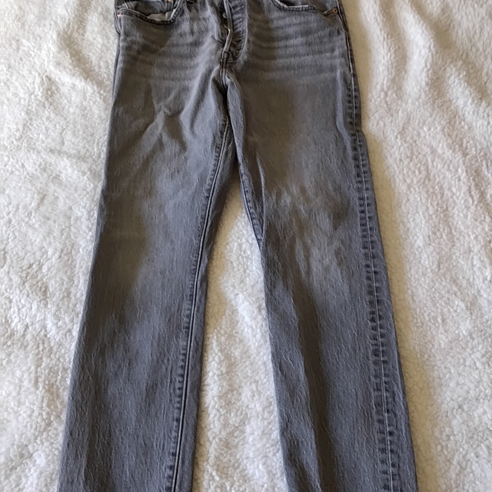 Levi's Men's Classic Gray Straight Jeans